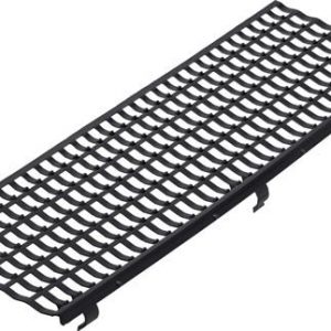 Laubfanggitter B.100-150mm L.1m schwarz PROTEKTOR - VPE: 30