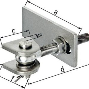 Torband 75x19x44x120x25x45mm STA roh GAH - VPE: 10