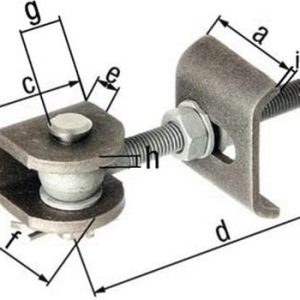 Torband 50x20x45x120x25x45x6x5mm STA roh Btl.GAH