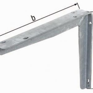 Konsole L.400mm H.300mm STA roh TZN Trgf.145kg GAH