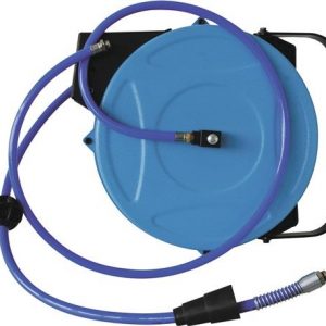 Schlauchaufroller f.Druckluft L.15m Ausgang G 3/8 EWO