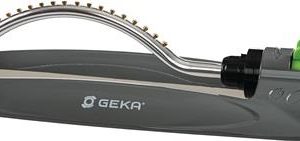 Viereckregner GEKA 399 m² Stecksystem Messing/Aluminium Metall GEKA