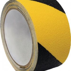 Antirutschklebeband F5750 schwarz/gelb L.18 m,B.50mm IKS