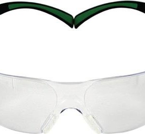 Schutzbrille SecureFit-SF400 EN 166,EN 172 Bügel schwarz grün,Scheibe I/O PC 3M