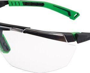 Schutzbrille 5X1030000 EN 166,EN 170 FT KN Bügel dunkelgrau/grün,Scheibe klar
