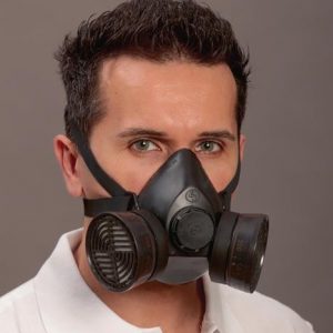 Atemschutzhalbmaske Polimask 100/2 EN 140 o.Filter EKASTU