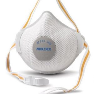 Atemschutzmaske Air Plus ProValve 340801 FFP3/V R D m.Ausatemventil MOLDEX - VPE: 5