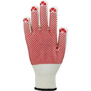 Handschuhe Gr.10 rot EN 388 PSA II Baumwolle (innen)/Polyamid (außen) ASATEX - VPE: 12