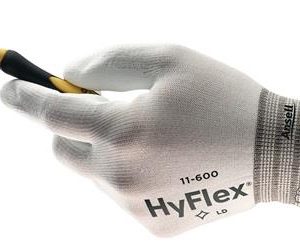 Handschuhe HyFlex 11-600 Gr.9 weiß EN 388 PSA II Nyl.m.PU ANSELL - VPE: 12