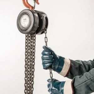 Handschuhe ActivArmr Hycron 27-805 Gr.10 weiß/blau EN 388 PSA II ANSELL - VPE: 12