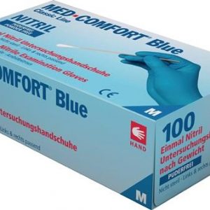 Einw.-Handsch.Med Comfort Blue Gr.L blau Nitril 100 St./Box