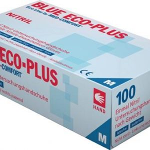 Einw.-Handsch.Blue Eco Plus Gr.M blau Nitril 100 St./Box