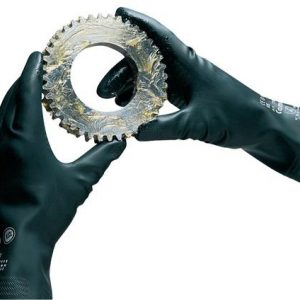 Chemiehandschuh Camapren 720 Gr.11 schwarz EN 388,EN 374 PSA III HONEYWELL - VPE: 10