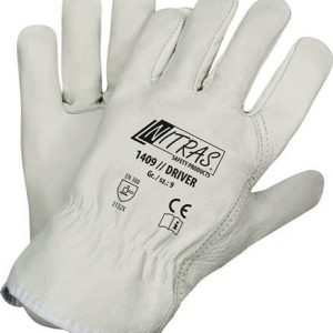 Handschuhe Driver Gr.10 grau EN 388,EN 407 PSA II NITRAS - VPE: 12