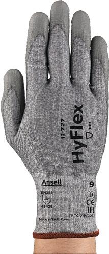 Schnittschutzhandschuhe HyFlex® 11-727 Gr.8 grau EN 388 PSA II - VPE: 12