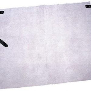 Lederhüftschürze Claus L.ca.70xB.ca.60cm hellgrau Spaltleder FELDTMANN