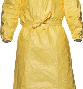 Chemikalienschutzkittel TYCHEM®-C PL50 Gr.S/M gelb TYCHEM