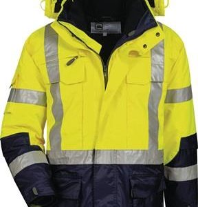 Warnschutzparka Jekyll Gr.XL gelb/marine ELYSEE