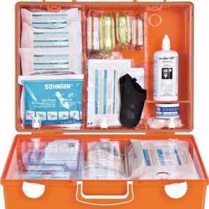 Erste Hilfe Koffer Beruf SPEZIAL Werkstatt B400xH300xT150ca.mm orange SÖHNGEN