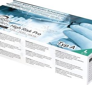 Einw.-Handsch.HighRisk Pro Gr.M blau Nitril EN 374,EN 388 PSA III AMPRI