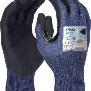 Schnittschutzhandschuhe Schnittstop Pro Gr.11 blau/schwarz EN 388 PSA II PRO FIT - VPE: 12