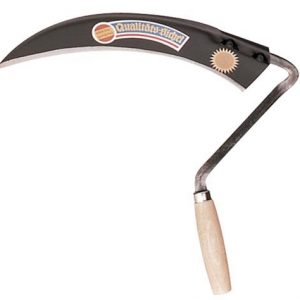 Sensensichel L.340mm halbgeschmiedet,m.Schneidenschutz geschl.ESW