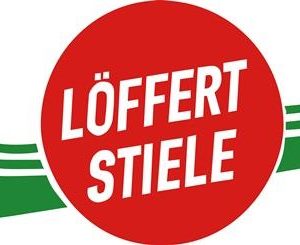 Spatenstiel DIN 20152 L.950mm D.41mm ES T-Griff,dop.dampfgebogen LÖFFERT