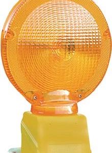 Baustellenwarnleuchte MonoLight LED gelb Leuchtenkopf drehb.NISSEN