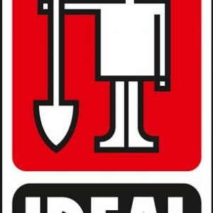 Damenspaten BRITTA 250x165/160mm Gr.0 850mm STA m.Eschen-T-Stiel IDEAL