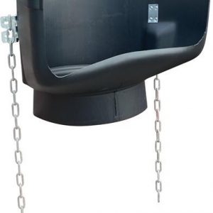 Schuttrohrtrichter 6kg PE kurz D.oben=528mm 412mm MÜBA