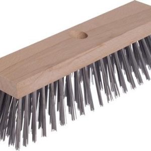 Drahtbesen L.300mm ca.0,5mm Gussstahl Besatz-L.70mm 6-reihig OSBORN