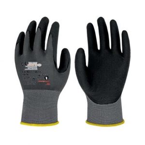 Handschuhe FlexMech 663+ Gr.8 grau/schwarz EN420,EN388,EN407 PSA II HONEYWELL - VPE: 10