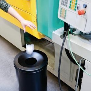 Abfallbehälter H492xØ315mm 30l schwarz DURABLE