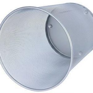 WEDO Papierkorb Office 65254 18l Drahtmetall silber