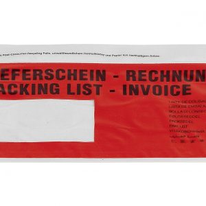 WIHEDÜ Begleitpapiertasche DIN lang - 250 VPE