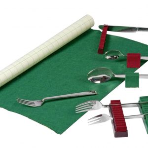 BUCHHOLZ Besteckhalter für 70 Teile 70x45cm grün