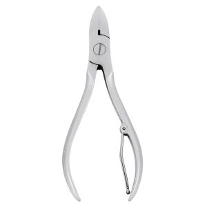 CREDO Nagelzange matt verchromt 12cm