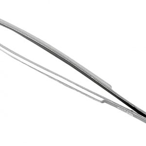 CREDO Pinzette schräg matt verchromt 8cm