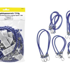 EASY WORK Gepäckspannersatz 12-teilig