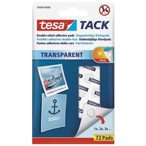 TESA tesa TACK Klebepads 72 Stück 72er Pack