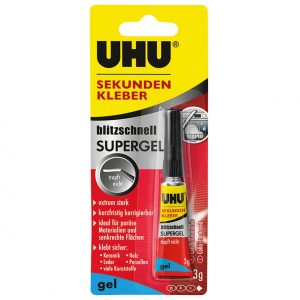 UHU Uhu Sekundenkleb. blitz gel 3g 3 g