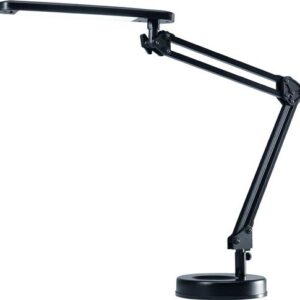 Schreibtischleuchte Alu.schwarz H.max.600mm Standfuß m.LED HANSA