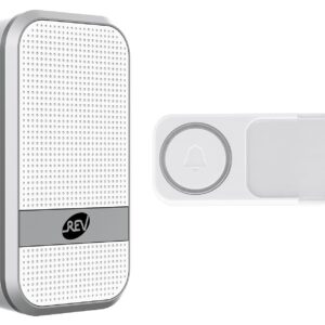 REV RITTER Funkgong Orchestra R Steck weiß Batterie Klingeltaster: 1x 12 V 23 A